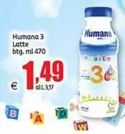 Humana -  3 Latte