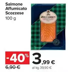 John - Salmone Affumicato Scozzese John - Salmone Affumicato Scozzese