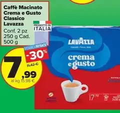 Lavazza - Caffè Macinato Crema E Gusto Classico