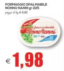 Nonno Nanni - Formaggio Spalmabile Nonno Nanni - Formaggio Spalmabile
