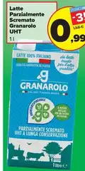 Granarolo - Latte Parzialmente Scremato UHT Granarolo - Latte Parzialmente Scremato UHT