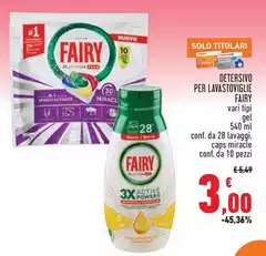 Fairy - Detersivo Per Lavastoviglie Fairy - Detersivo Per Lavastoviglie