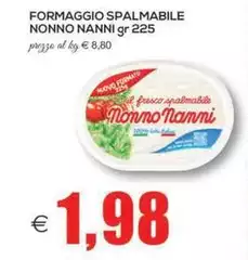 Nonno Nanni - Formaggio Spalmabile Nonno Nanni - Formaggio Spalmabile
