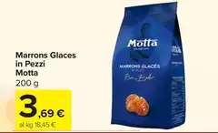 Motta - Marrons Glaces In Pezzi Motta - Marrons Glaces In Pezzi