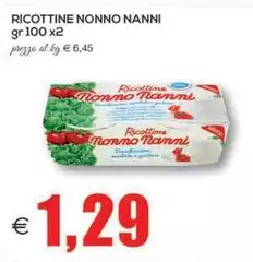 Nonno Nanni - Ricottine Nonno Nanni - Ricottine