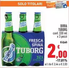 Tuborg - Birra Tuborg - Birra