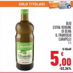 Carapelli - Olio Extra Vergine Di Oliva Il Frantolio Carapelli - Olio Extra Vergine Di Oliva Il Frantolio