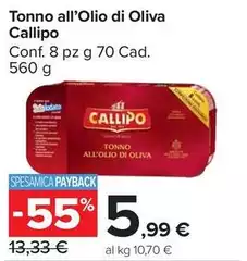 Callipo - Tonno All'olio Di Oliva Callipo - Tonno All'olio Di Oliva