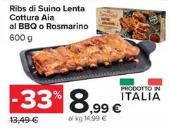 Aia - Ribs Di Suino Lenta Cottura Al Bbq O Rosmarino Aia - Ribs Di Suino Lenta Cottura Al Bbq O Rosmarino