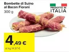Fiorani - Bombette Di Suino Al Bacon Fiorani - Bombette Di Suino Al Bacon