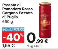 Rosso gargano - Passata Di Pomodoro Rosso Gargano Passata Di Puglia Rosso gargano - Passata Di Pomodoro Rosso Gargano Passata Di Puglia