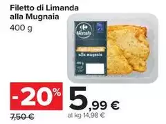 Carrefour - Filetto Di Limanda Alla Mugnaia Carrefour - Filetto Di Limanda Alla Mugnaia