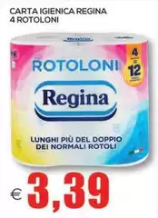 Regina - Carta Igienica Regina - Carta Igienica