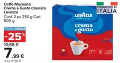 Lavazza - Caffè Macinato Crema E Gusto Classico Lavazza - Caffè Macinato Crema E Gusto Classico