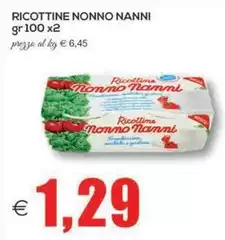 Nonno Nanni - Ricottine Nonno Nanni - Ricottine