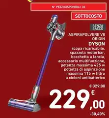 Dyson - Aspirapolvere V8 Origin Dyson - Aspirapolvere V8 Origin