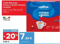 Lavazza - Caffè Macinato Crema E Gusto Classico Lavazza - Caffè Macinato Crema E Gusto Classico