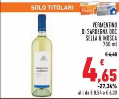 Sella & mosca - Vermentino Di Sardegna DOC Sella & mosca - Vermentino Di Sardegna DOC