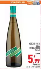 Fontanafredda - Moscato D'Asti DOCG Fontanafredda - Moscato D'Asti DOCG