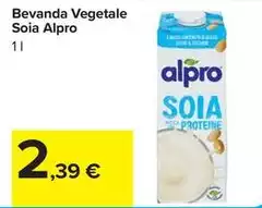 Alpro - Bevanda Vegetale Soia Alpro - Bevanda Vegetale Soia