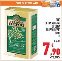 Filippo berio - Olio Extra Vergine Di Oliva Filippo berio - Olio Extra Vergine Di Oliva