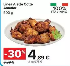 Amadori - Linea Alette Cotte Amadori - Linea Alette Cotte