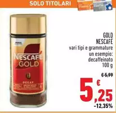 Nescafé - Gold Nescafé - Gold