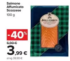John Orrin - Salmone Affumicato Scozzese John Orrin - Salmone Affumicato Scozzese