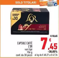 Solo - Capsule Caffè Solo - Capsule Caffè