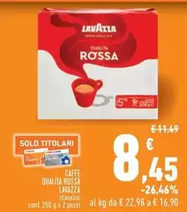Lavazza - Caffe Qualita Rossa Lavazza - Caffe Qualita Rossa
