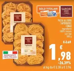 Sapori - Pasta All'uovo &Idee Sapori - Pasta All'uovo &Idee