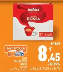 Lavazza - Caffe Qualità Rossa Lavazza - Caffe Qualità Rossa