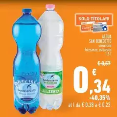 San Benedetto - Acqua San Benedetto - Acqua