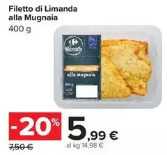 Il Mercato Carrefour - Filetto Di Limanda Alla Mugnaia Il Mercato Carrefour - Filetto Di Limanda Alla Mugnaia