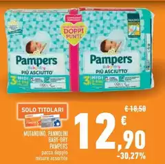 Pampers - Mutandino, Pannolini Baby-Dry Pampers - Mutandino, Pannolini Baby-Dry