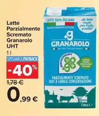Granarolo - Latte Parzialmente Scremato UHT Granarolo - Latte Parzialmente Scremato UHT