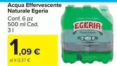 Egeria - Acqua Effervescente Naturale Egeria - Acqua Effervescente Naturale