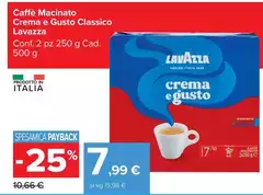 Lavazza - Caffè Macinato Crema E Gusto Classico Lavazza - Caffè Macinato Crema E Gusto Classico