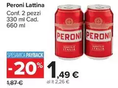 Peroni - Lattina Peroni - Lattina
