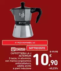 Aeternum - Caffettiera La J Aeternum - Caffettiera La J