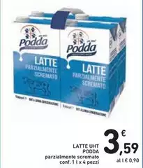 Podda - Latte UHT Podda - Latte UHT
