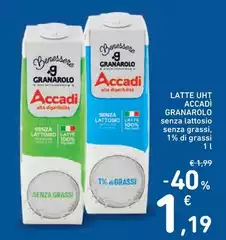 Granarolo - Latte UHT Accadi