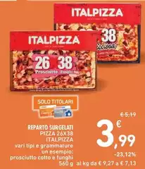 Italpizza - Reparto Surgelati Pizza 26x38 Italpizza - Reparto Surgelati Pizza 26x38