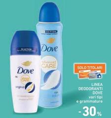 Dove - Linea Deodoranti
