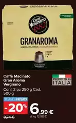 Granoro - Caffe Macinato Gran Aroma Granoro - Caffe Macinato Gran Aroma