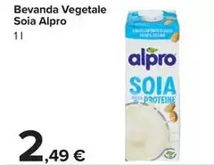 Alpro - Bevanda Vegetale Soia Alpro - Bevanda Vegetale Soia