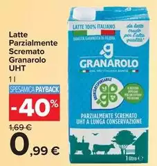 Granarolo - Latte Parzialmente Scremato UHT