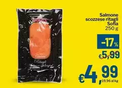 Sofia - Salmone Scozzese Ritagli Sofia - Salmone Scozzese Ritagli