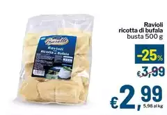 La bufala - Ravioli Ricotta Di Bufala La bufala - Ravioli Ricotta Di Bufala