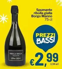 Borgo dora - Spumante Ribolla Gialla Manno Borgo dora - Spumante Ribolla Gialla Manno